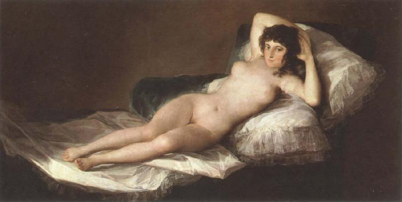 Francisco Goya naked maja Sweden oil painting art
